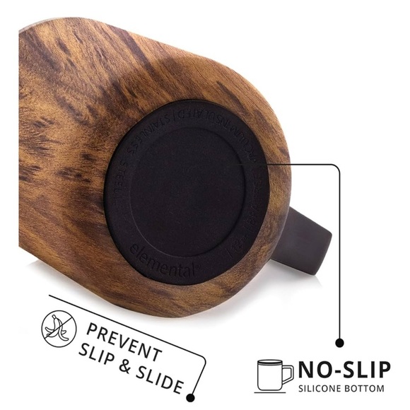 Elemental 16 oz Summit Mug Teakwood - Picture 4 of 6